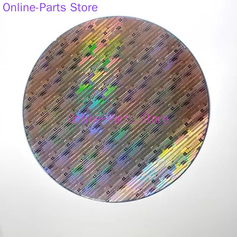 Silicon Wafer CPU Wafer Keychain Processor Memory Chip Drop Glue Decoration Intel AMD Research and Teaching