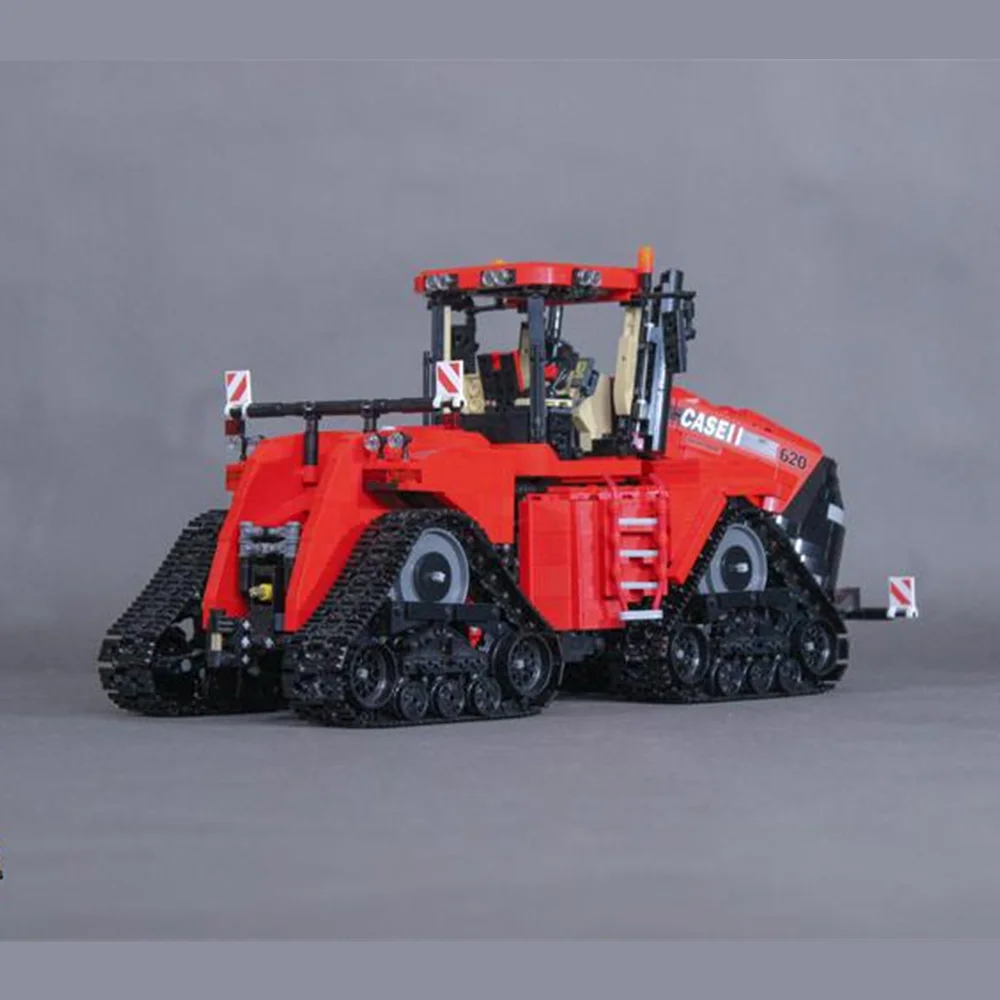 MOC-67575 CASE DuadTrac 620 Building Block Model Spliced Electric Toy Puzzle Kids Gift