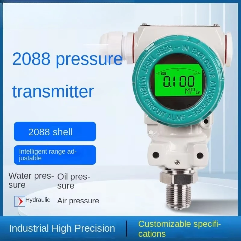 Intelligent High-Precision 2088 Explosion-Proof Pressure Transmitter Diffusion Silicon  Sensor Air
