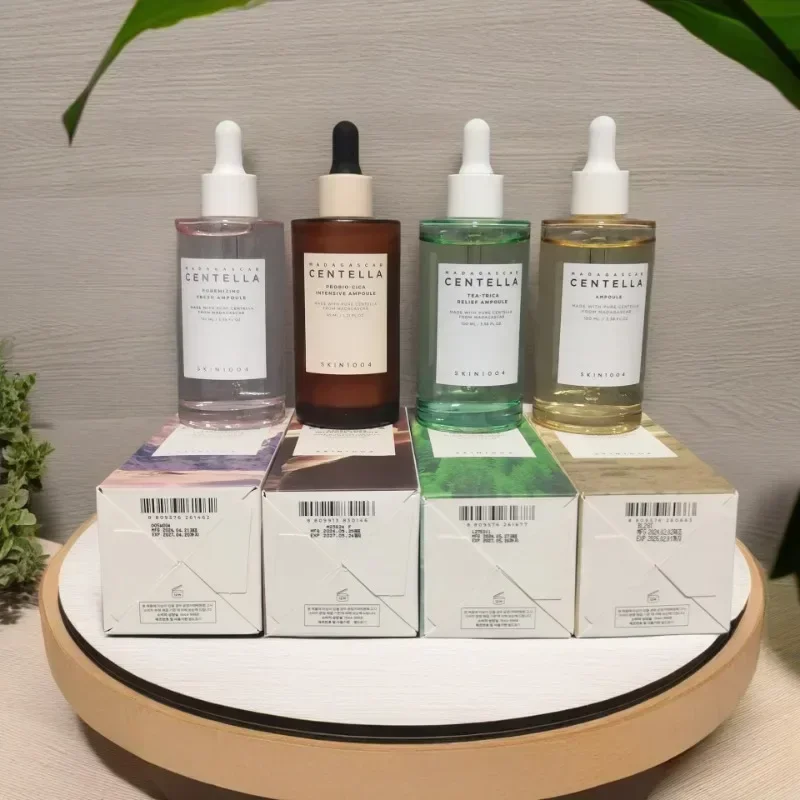 

Skin1004 Centella Asiatica Essence Repair Пробиотическая ампула Увлажняющая Увлажняющая Отбеливающая Осветляющая Укрепляющая кожа 100 мл