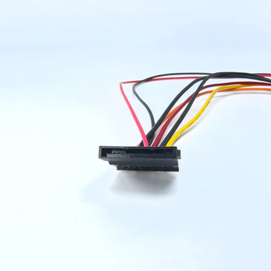 الكمبيوتر ATX اللوحة الرئيسية كابل الطاقة 8 مللي متر 6Pin 6P إلى SATA SSD HDD ODD DVD VCD محرك الأقراص الضوئية الحبل ل Plus QBT XE PRO QCT 1250 YJW72