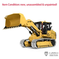 In Stock LESU 973K KIT RC Hydraulic Loader Metal Tracked 1/14 Remote Control Vehicle Car Model with Light and Sound Truck Toys