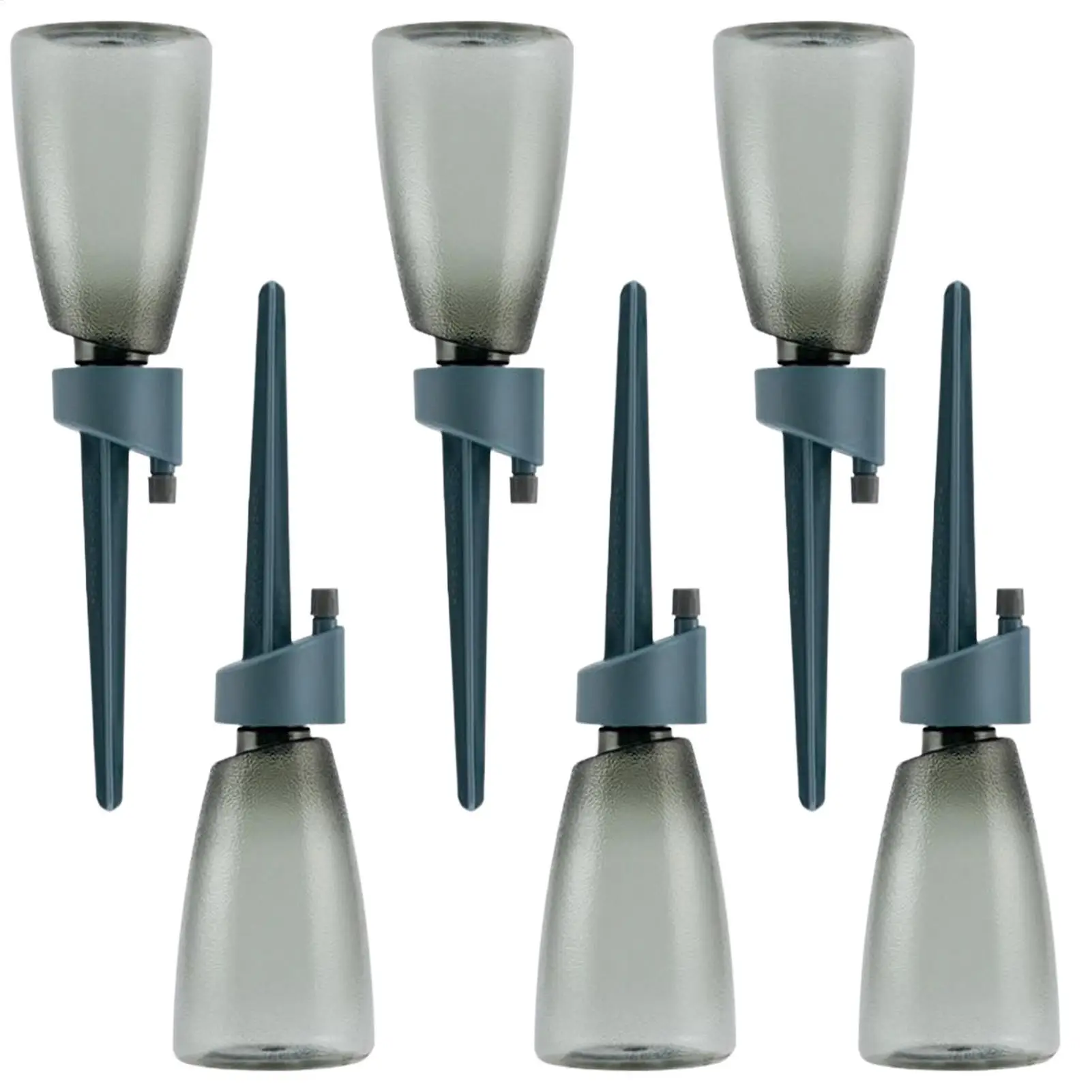 Watering Spikes for Outdoor Plants 6 Pieces Automatic Irrigation Stakes with Control Valve Plant Watering Devices for Outdoor