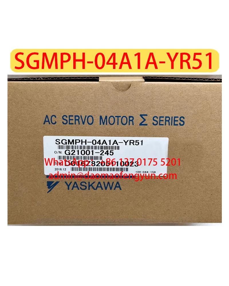 

SGMPH-04A1A-YR51 Brand New Servo Motor SGMPH 04A1A YR51 Fast shipping