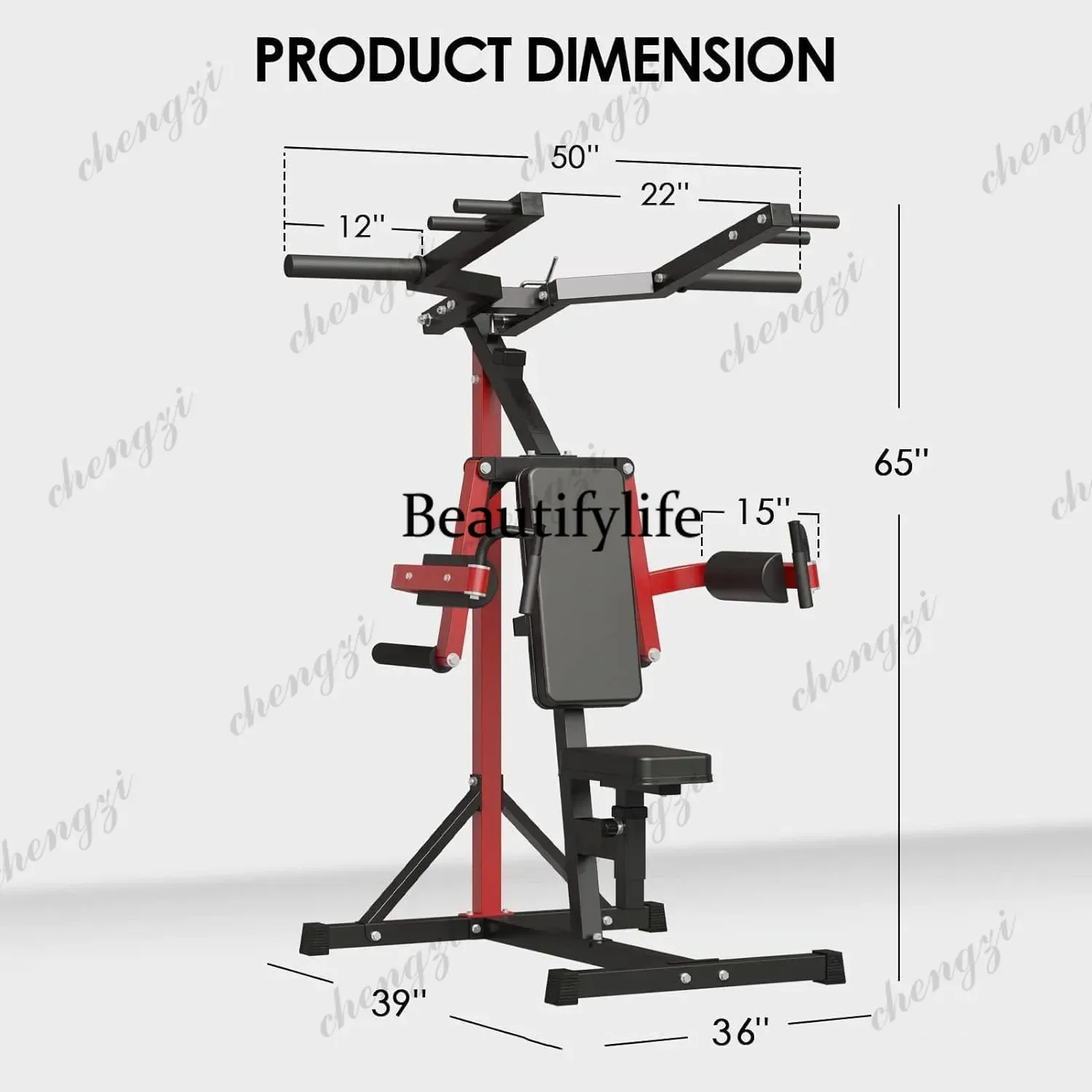 Sitting Posture Recommendation Fitness Equipment, Side Flat Lifting Hip Pushing Machine, Pull Up Training Machine