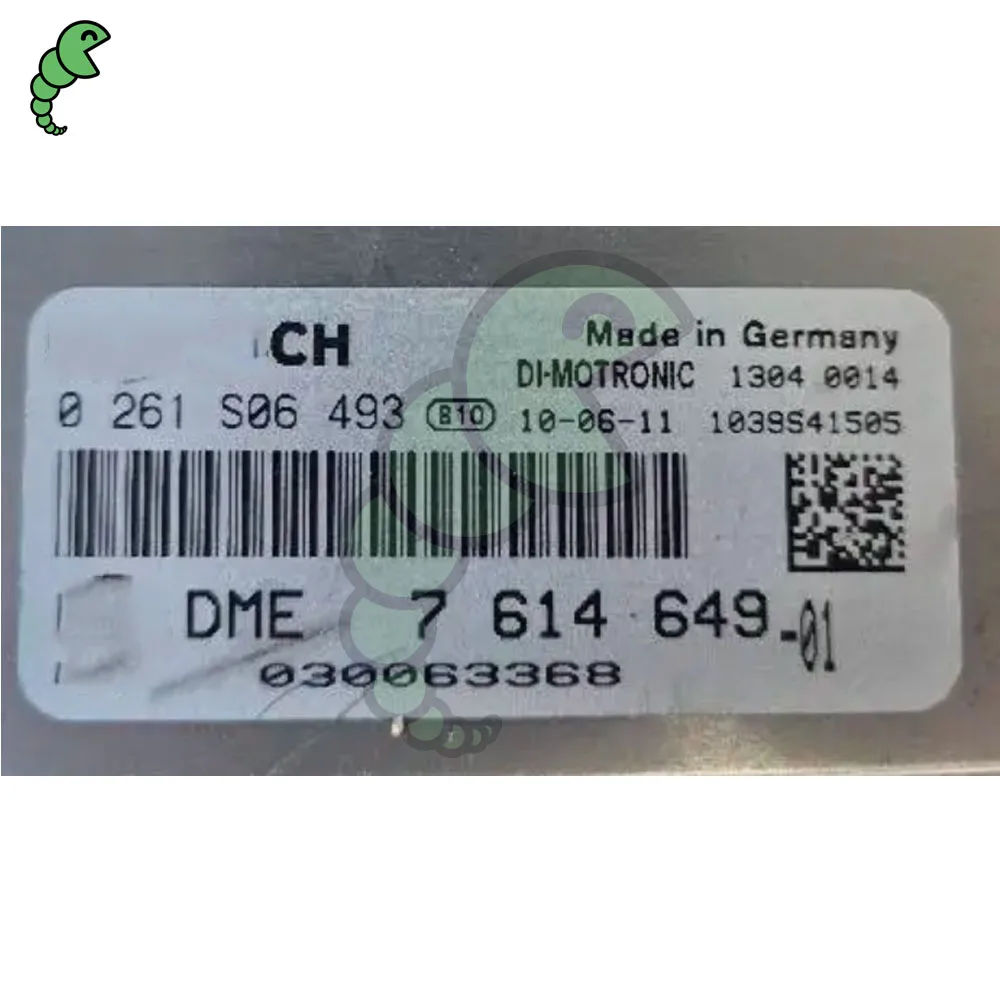 

0261S06493 для BMW 335I 535I F10 F30 N55 3.0 DME БЛОК УПРАВЛЕНИЯ ДВИГАТЕЛЯ ТОЛЬКО ЭБУ КОМПЬЮТЕРА