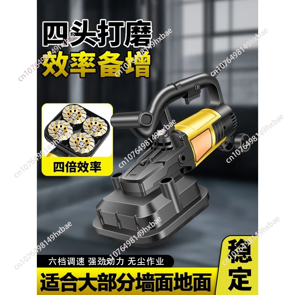 Cement floor grinder, epoxy floor grinder, terrazzo polishing machine, floor refurbishment machine