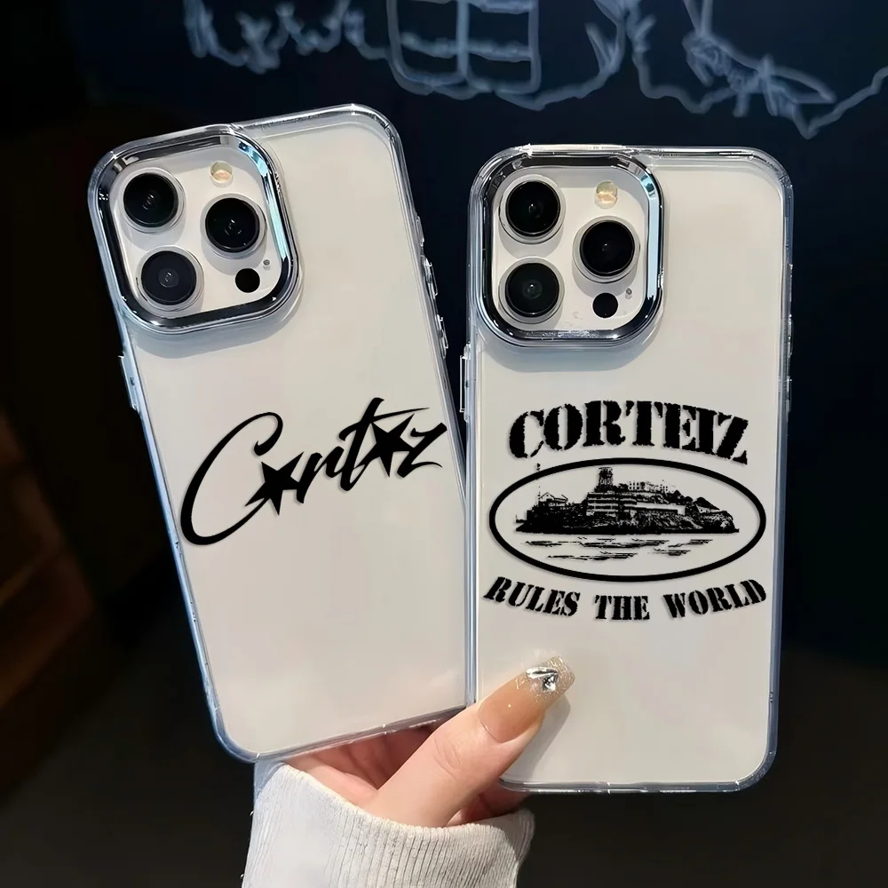 Чехол для телефона Luxury Goods Rules The World C-Corteizs для iPhone 17 16e 16 15 14 13 12 11 mini Pro Max X XR XSMAX 8 7Air Plus Cover