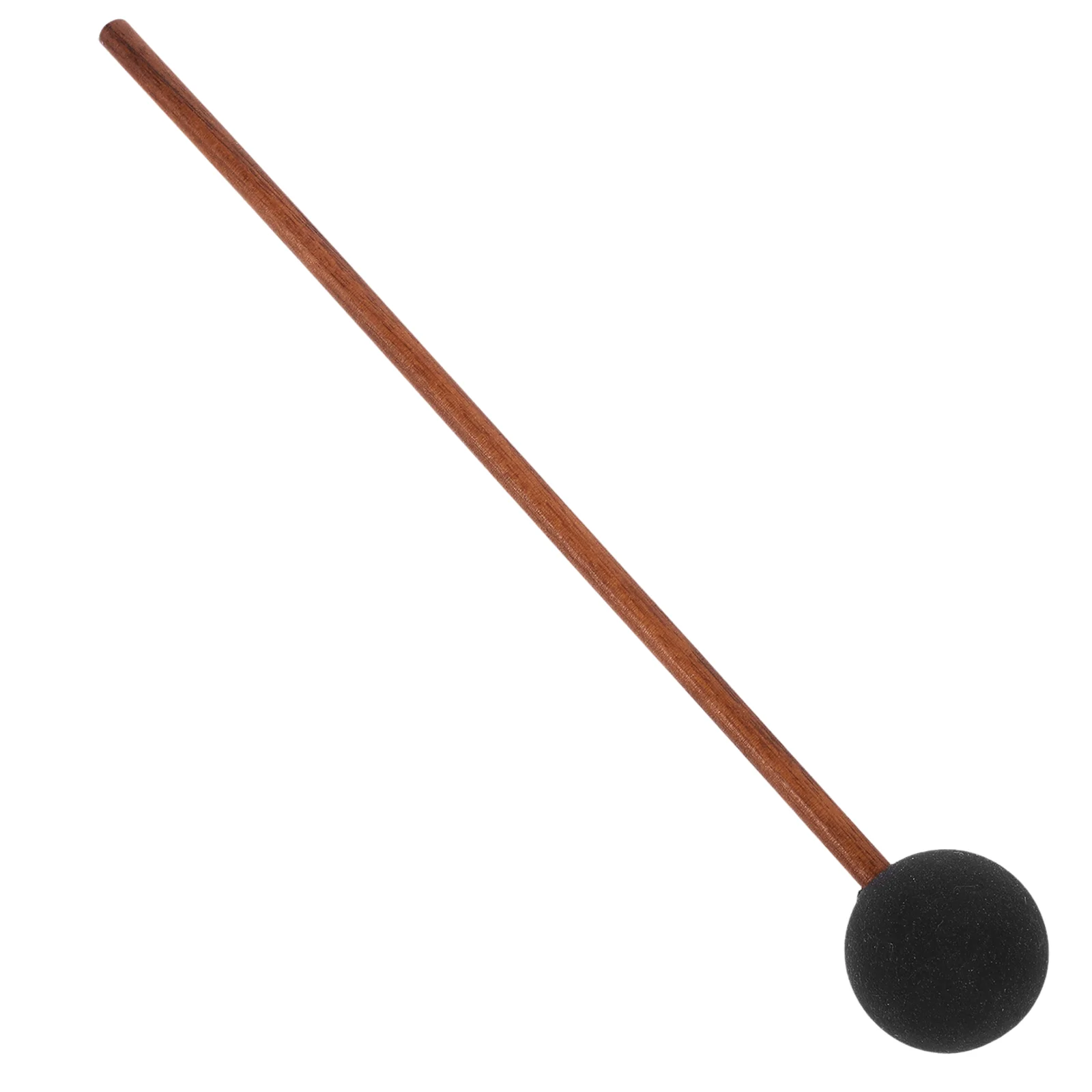 Whale Gong Stick Friction Mallet for Performance Drumstick Resonance Wooden Handle Marimba Singing Imitation Silica Gel