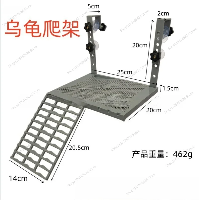For hanging turtle rest platform, aquarium world, turtle food box aquarium accessories