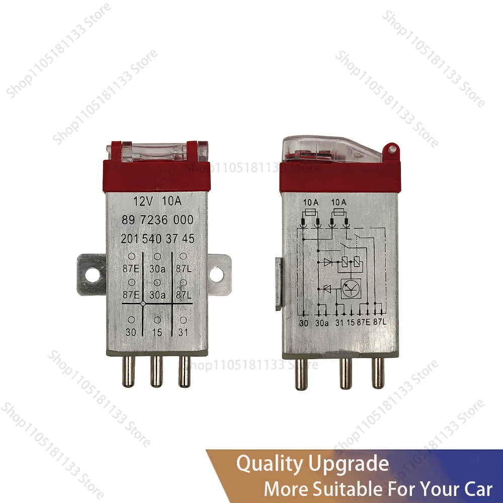 Car Overload Protection Relay Stable Performance Wear Resistant Overload Relay For Mercedes Benz R129 W124 W126 W201 2015403745