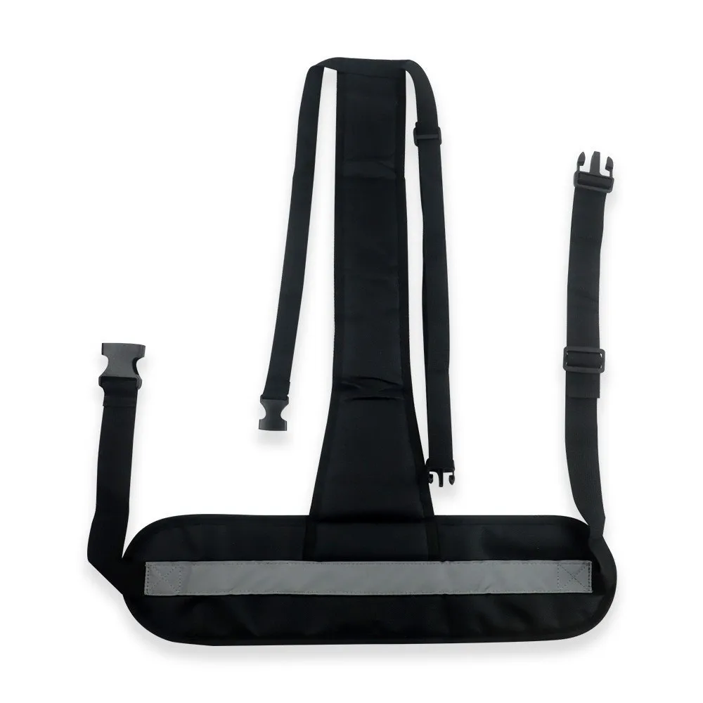

Adjustable Wheelchair Safety Belt Fixing Prevent Tilting or Falling Wheelchair Harness Strap Breathable with Front Cushion