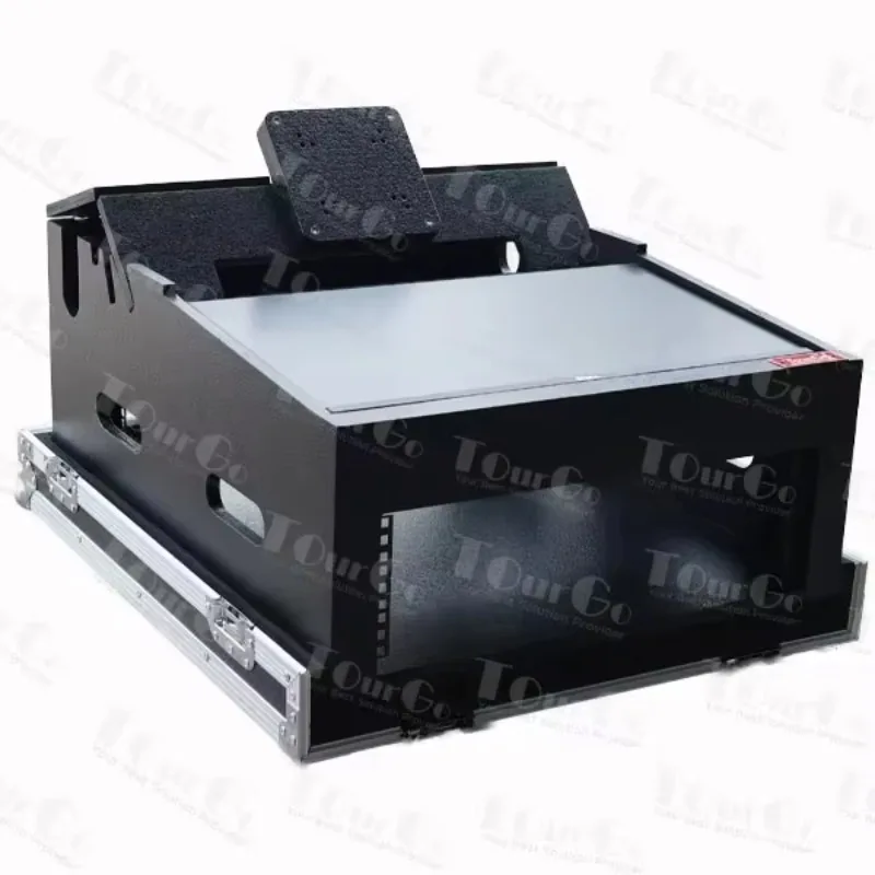 Dual Dell Touch Screen Monitor P2418HT Screen Flightcase With Rack Space