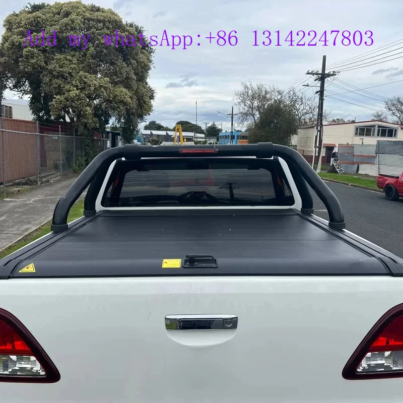 

Factory Hot Selling ST accessories Aluminium Alloy Manual Truck Bed Pickup Cover for back cover bt-50 GT 201