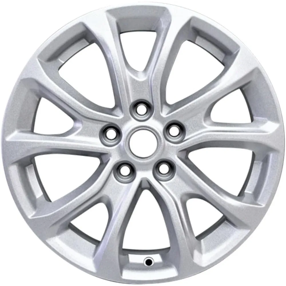 

New 17" 17x7" Silver Aluminum Alloy Wheel Rim for 2018 2019 2020 2021 Chevrolet Equinox | ALY05829U20N | Direct Fit - OE Specs