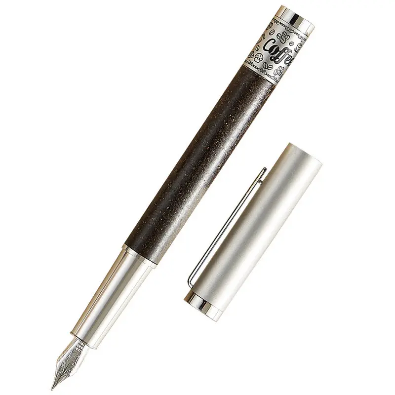 BIXIA Coffee Series Schjmidt Nib Fountian Pen High Quality Stainless Steel Business Office High End Signature Pen Creative Gift