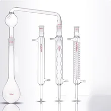 Constant nitrogen analyzer device, ammonia nitrogen distillation device, straight spherical serpentine condenser tube