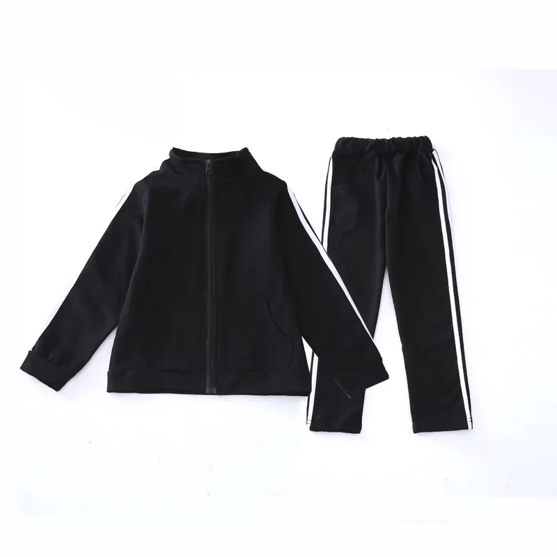 Kids Clothes Set Spring Autumn Girls Boys Long-sleeved Sports Suits Children Teenage Jacket+Pants 2pcs Sets Clothing Tracksuits