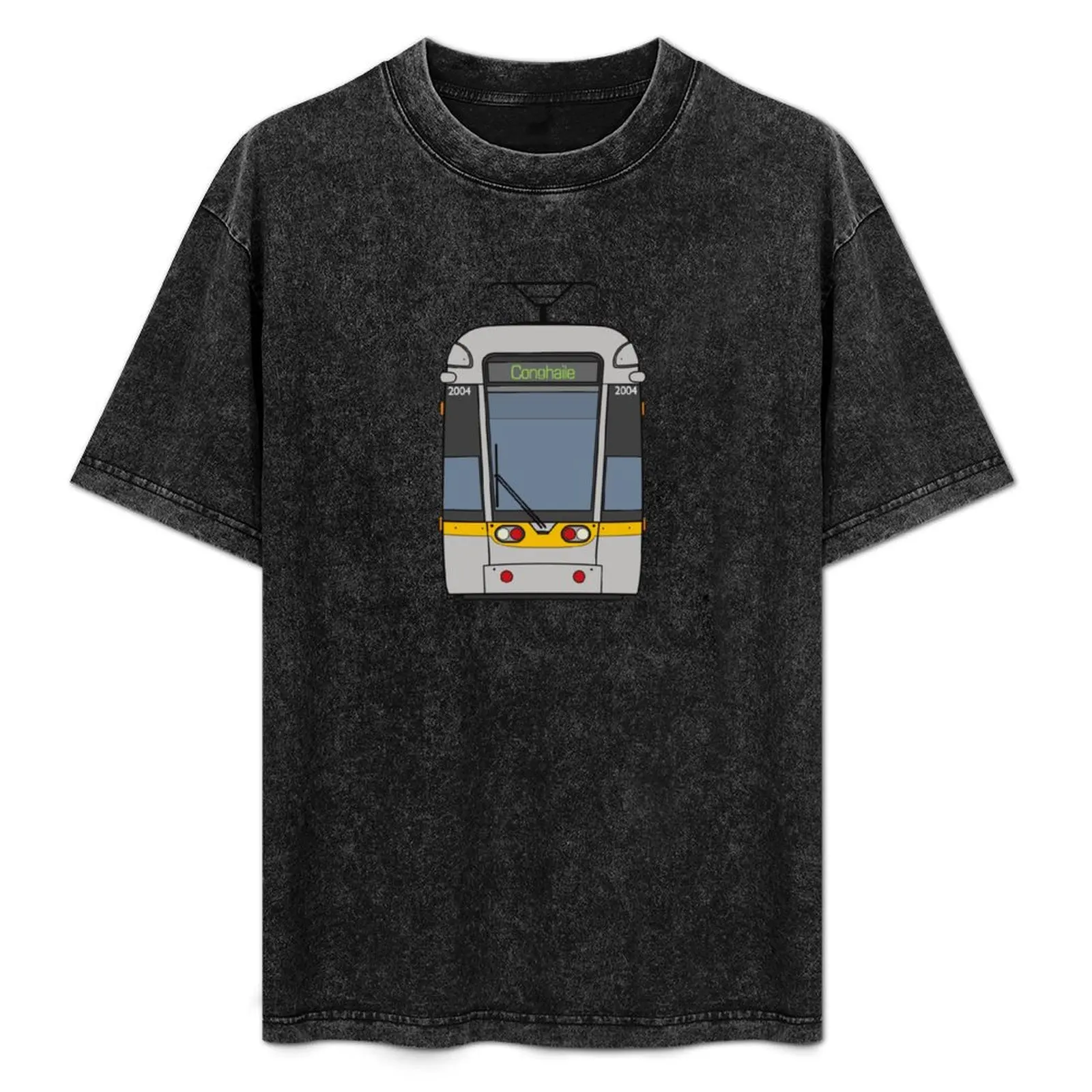 Dublin Tram T-Shirt graphic shirts graphic t shirt vintage T-shirts oversize mens designer t shirt