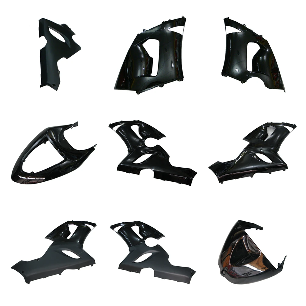 Tail Behind Side Panel Injection Bright Matte Black Motorcycle for ZX6R 2005 2006 ZX 6R 636 Bodywork Fairing Pack Left Right
