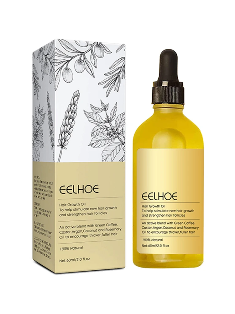 EELHOE Dense Hair Essential Oil Repairs Hair Damage Prevents Hair Loss Softens Nourishes Hair And Nourishes Hair Essence Oil