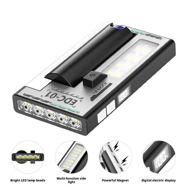 

C5 LED Ultra Bright edc Flashlight Waterproof High Brightness Work Key Light Camping with Ultra Long Endurance Emergency Lights
