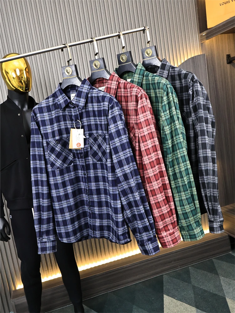 

Мужская повседневная мужская повседневная ткань TR Brued в американском стиле ретро TR Brued, осень-весна, однотонная художественная подставка, подходит для длинного свека