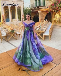 New Fashion Evening Dresses A-Line Off Shoulder Sweetheart Wedding Guests Dresses Robes De Soirée Celebrity Dresses Custom