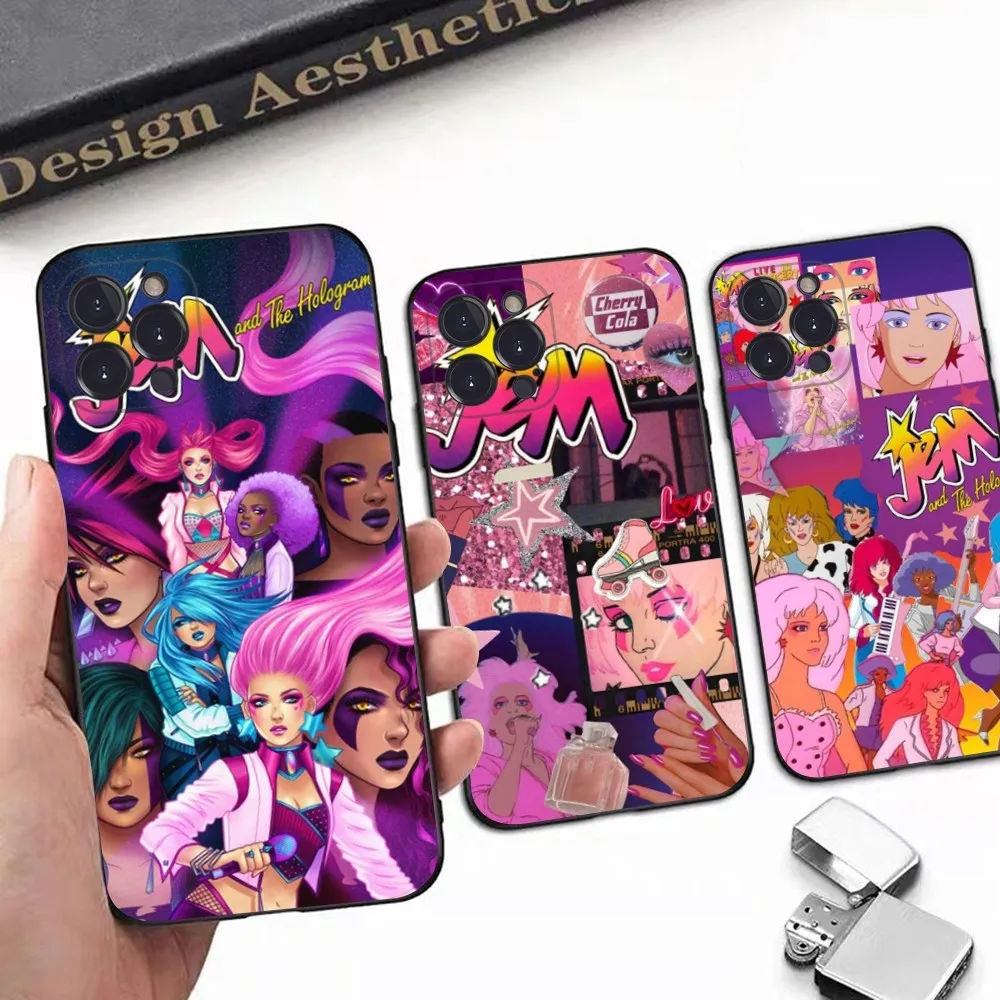 Jem And The Holograms Phone Case for iPhone 15 8 7 6 6S Plus X SE 2020 XR XS 14 11 12 13 Mini Pro Max Mobile Case