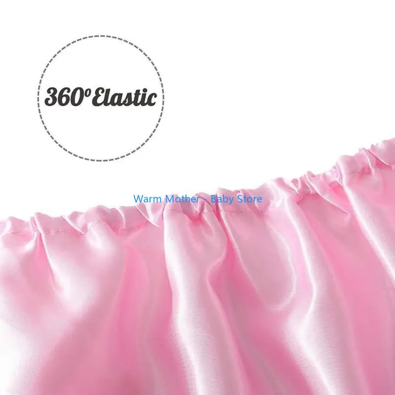 غطاء سرير أطفال قابل للتنفس مكون من قطعتين قابل للإزالة لحديثي الولادة 57QE #3