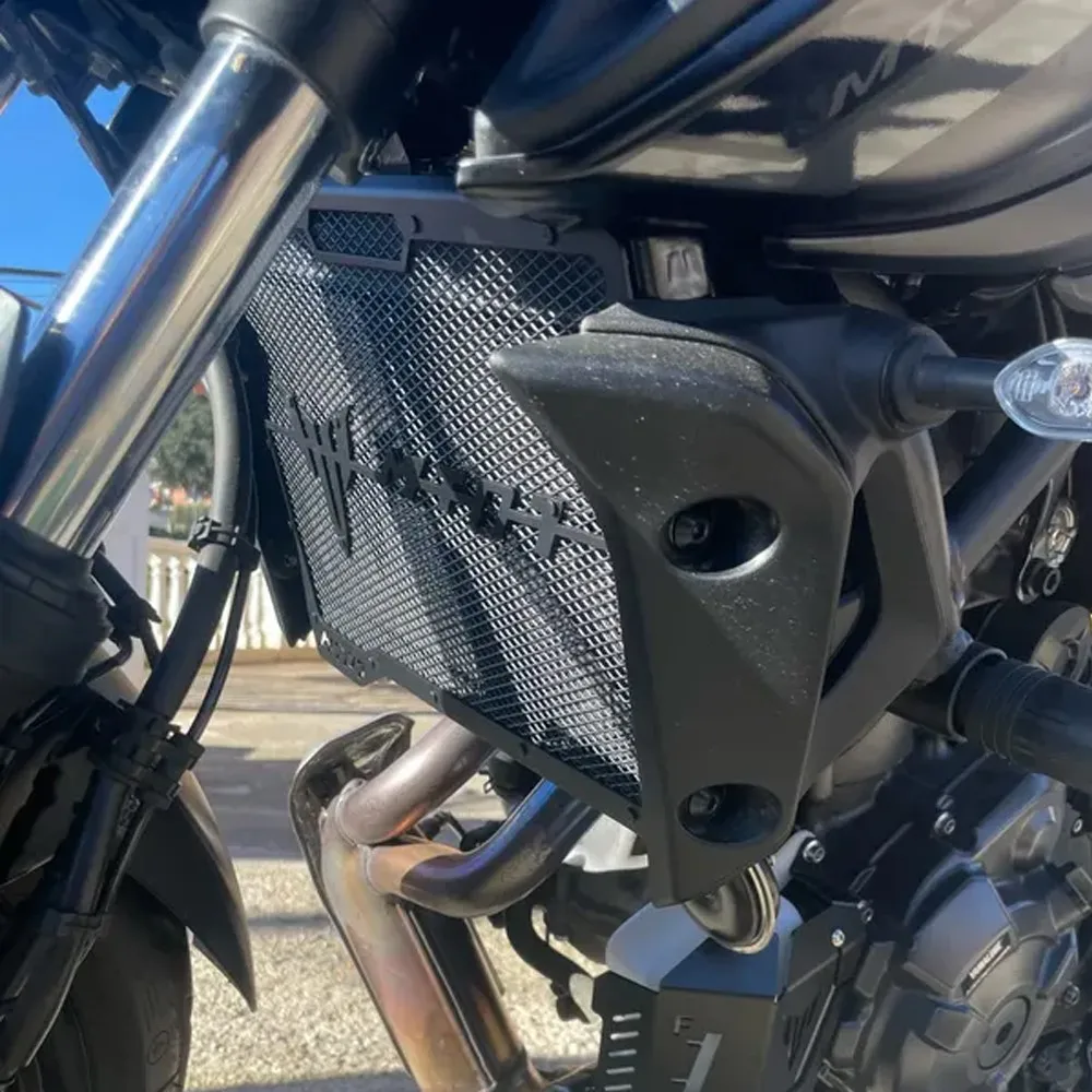 2025 2026 MT 07 FZ Motorcycle Accessories Radiator Grille Guard Protector Cover Protection For YAMAHA MT07 MT-07 FZ07 2014~2024