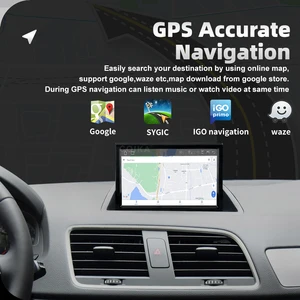 Android Touch Screen Car Stereo for Audi Q3, Wireless Carplay, Auto Radio Player, BT, WiFi, yes, GPS navigation, 8 inches, 2012-2018 Main Multimedia Sales Audi Q3 - №5