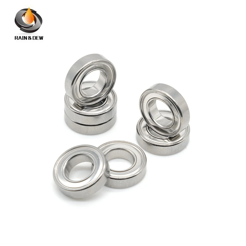 10PCS Stainless Steel Ball Bearings SMR74ZZ 4x7x2.5mm Fishing Reel Bearing For DAIWA & SHIMANO &Abu Garcia Reel Handles Bearing view 4