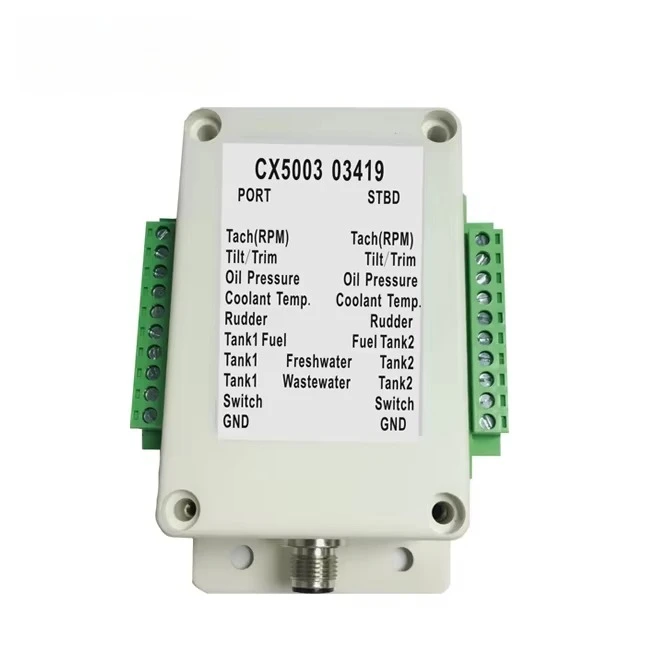 

Multi Channel N2K Converter, Acquisition of Sensor Parameters and Convert to NMEA2000