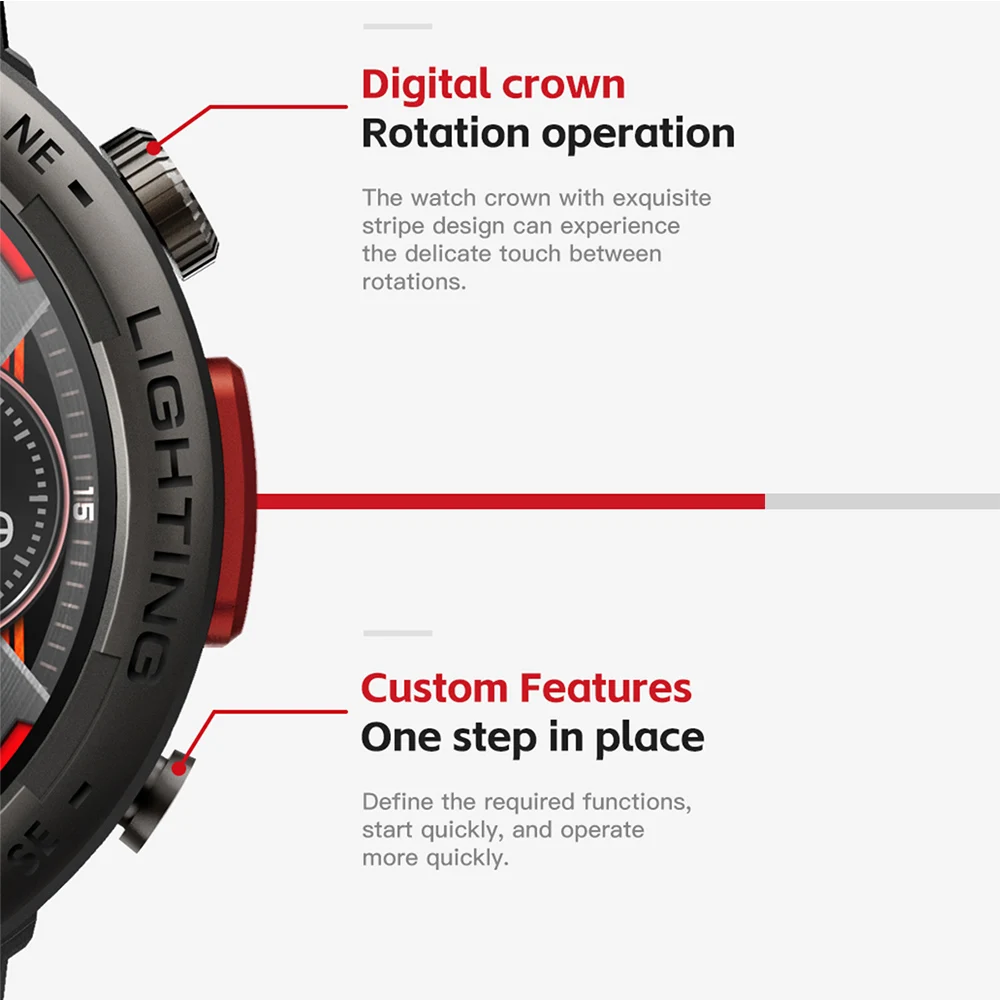 ساعة ذكية للرجال في الهواء الطلق Imosi ، ساعة ذكية IP67 مقاومة للماء مع مصباح يدوي ، سوار اللياقة البدنية الرياضي ، ضغط الدم ، أندرويد ، ساخن