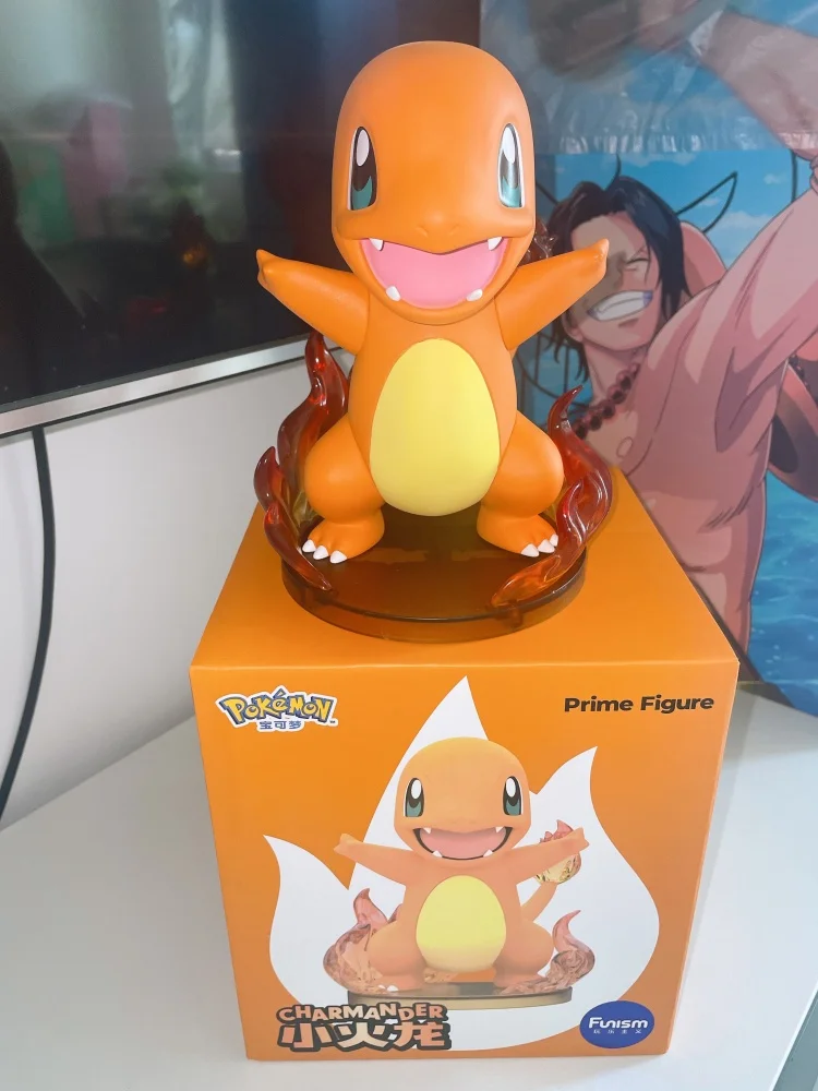 Original Pokemon PVC Actionfigur Pikachu Eevee Leafeon Gengar Bulbasaur Charmander Squirtle Mew Jigglypuff Collection Puppen