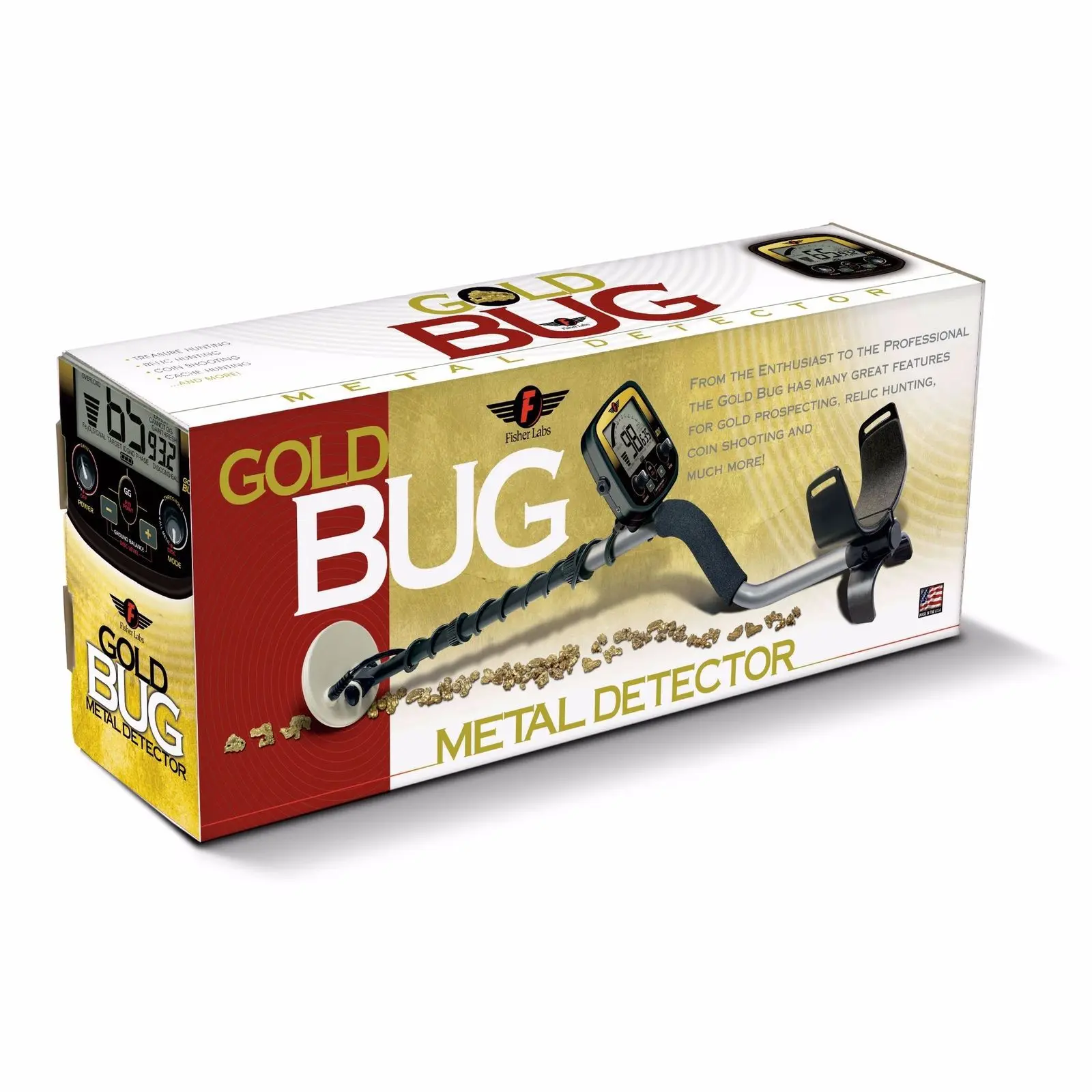 BUG Pro Gold Bug underground metal detector