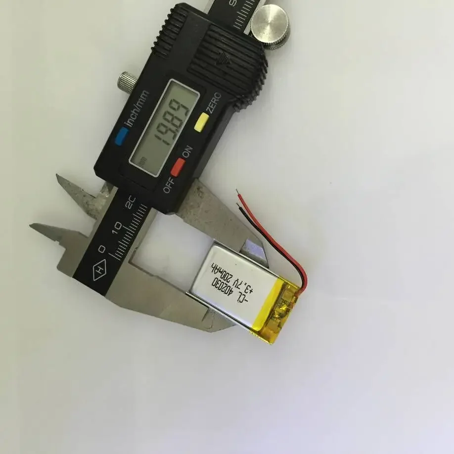 3.7V polymer lithium battery, 402030 traveling data recorder, MP3 mini camera, Bluetooth GPS battery