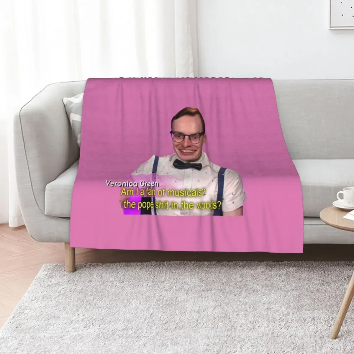 

Veronica Green RuPauls Drag Race UK season two Throw Blanket cosplay anime Furry Nap Decoratives Blankets