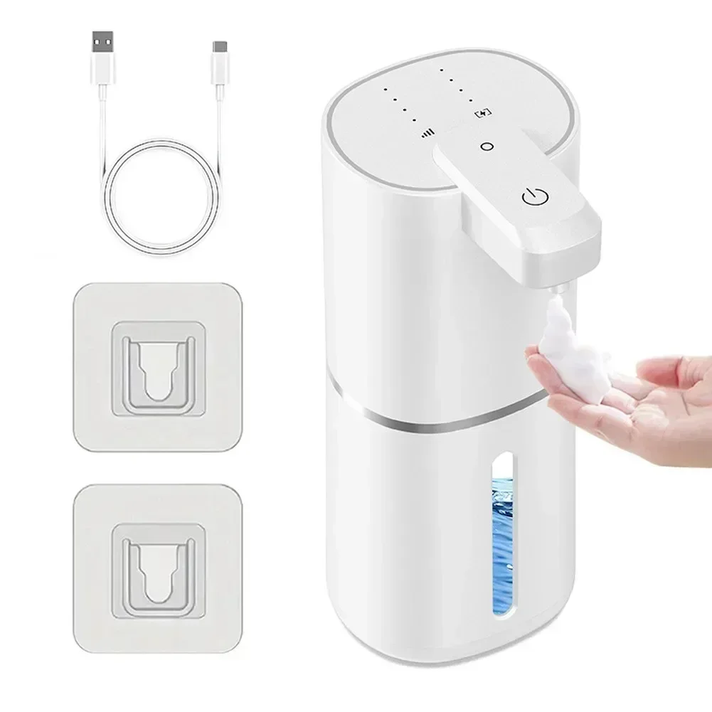 WallMounted Automatic Soap Dispenser With Adjustable Levels 380ML Capacity Compact And Stylish Design For Kitchen And Bathroom