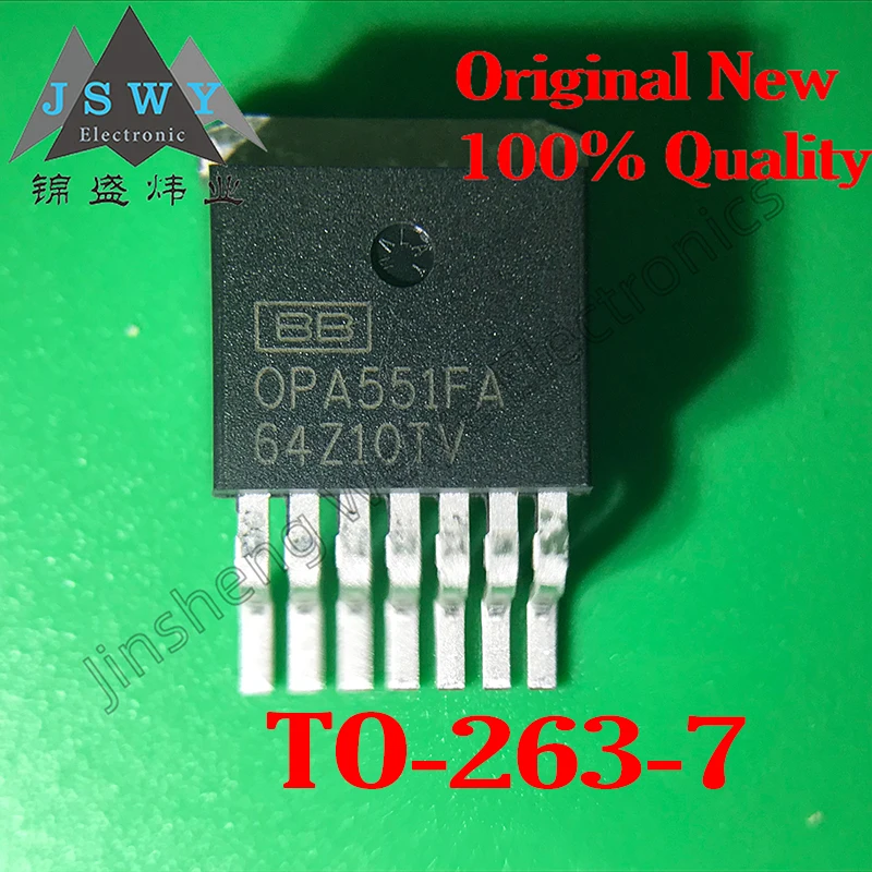 

5~10PCS OPA551FA OPA551 SMD TO-263-7 Op Amp 100% Brand New Original Free Shipping Large amount of stock