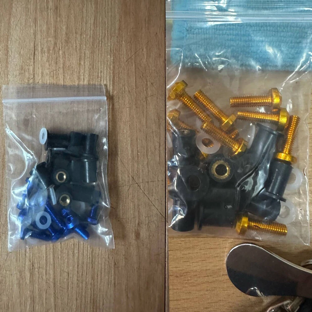 

5mm 10PCS For Honda CBR1000RR CB1000R CBR600RR CBR600F CBR600F4I CBR929RR CBR954RR CB900F CRF300L Bolts Nuts Windshield Screws