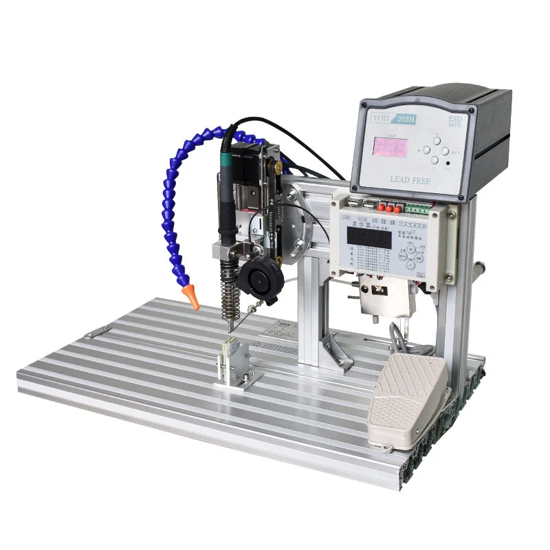 200W Intelligent Semi-automatic Soldering Machine BORX-003 USB Switch Foot Operated Spot Welding Machine view 2