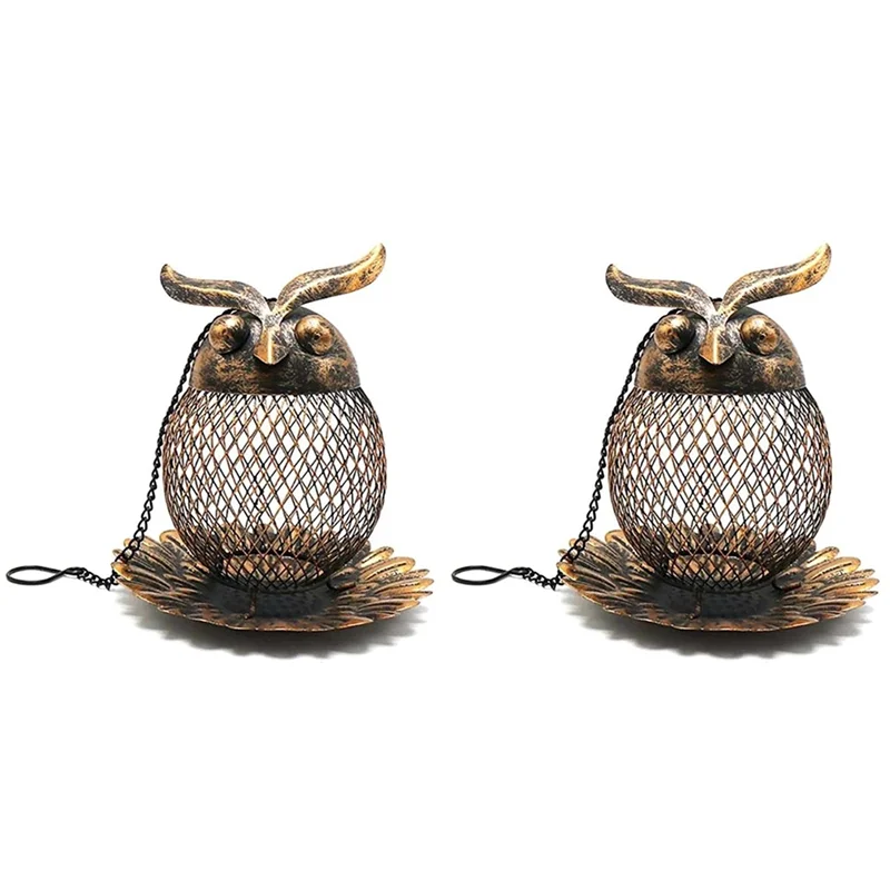 

Outdoor Garden Wild Bird Feeder Hanging Bird Feeders,Metal Mesh Wild Bird Feeder For Outside For Garden Yard Decor Durable