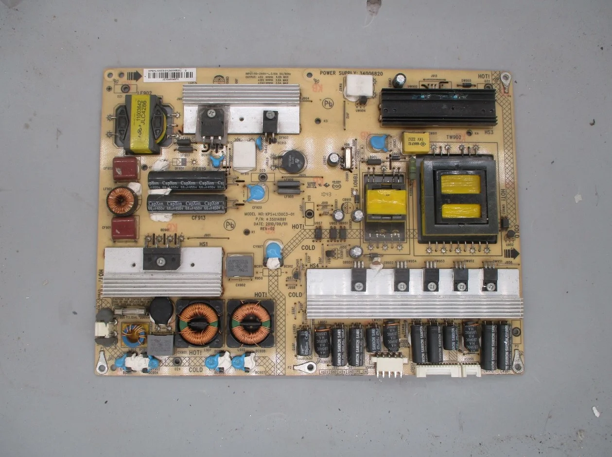 

Disassemble for Konka Led32m592c Power Board 34006820 Kps + L130c3-01 35014891