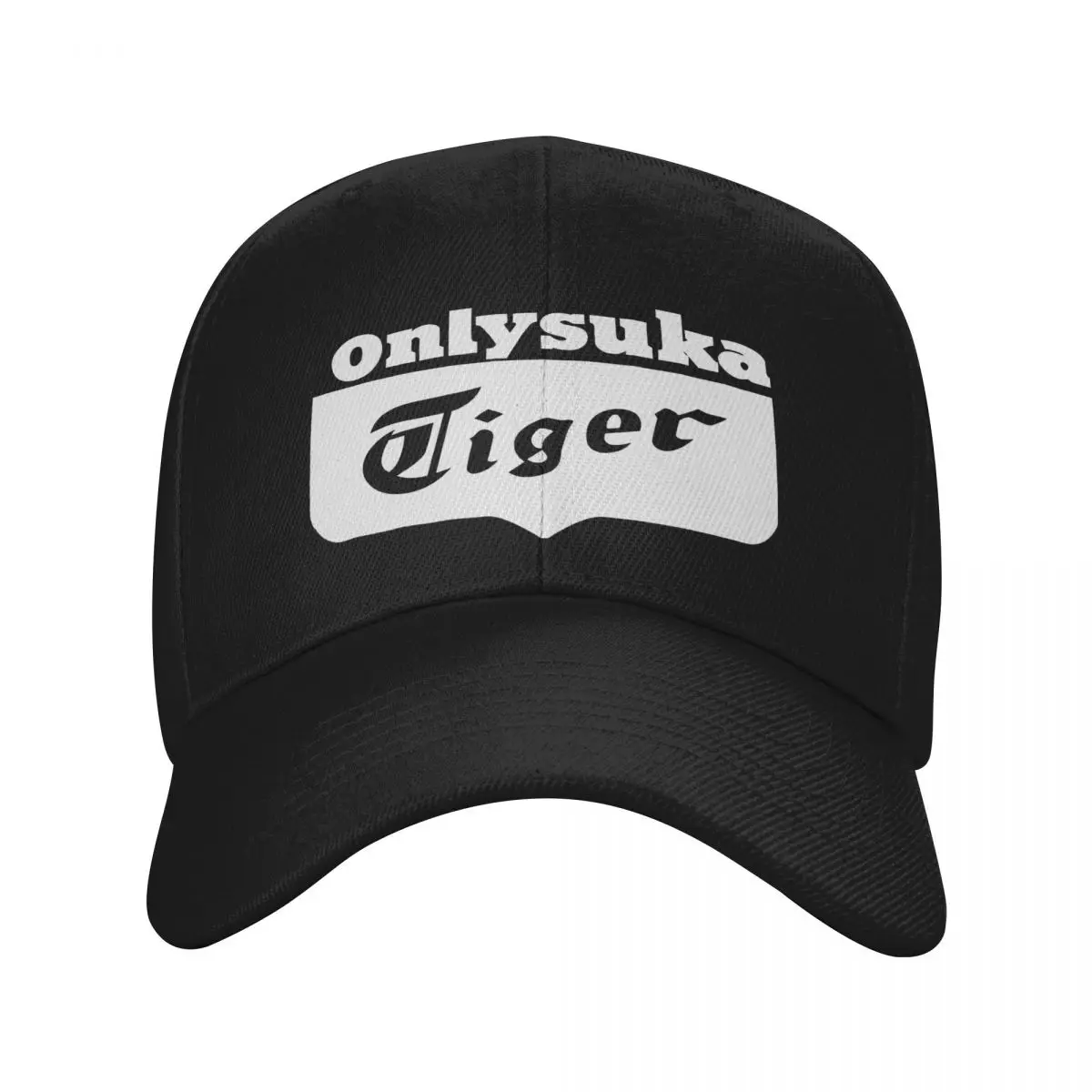 Tiger Onitsuka White Essential Cap Men Mens Hats Custom Logo Cap Man Summer Man Hat Baseball Cap