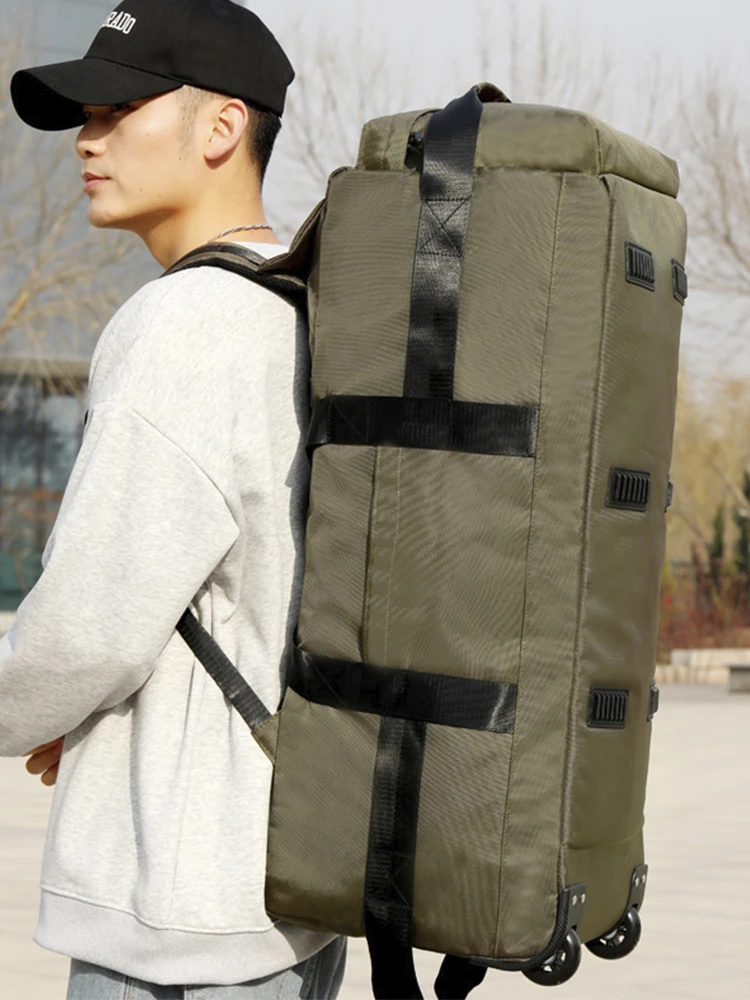 Bolsa de viaje al aire libre de an capacidad, mochila para esquiar y sismo, tela Ox dura, bolsa de estilo depo...