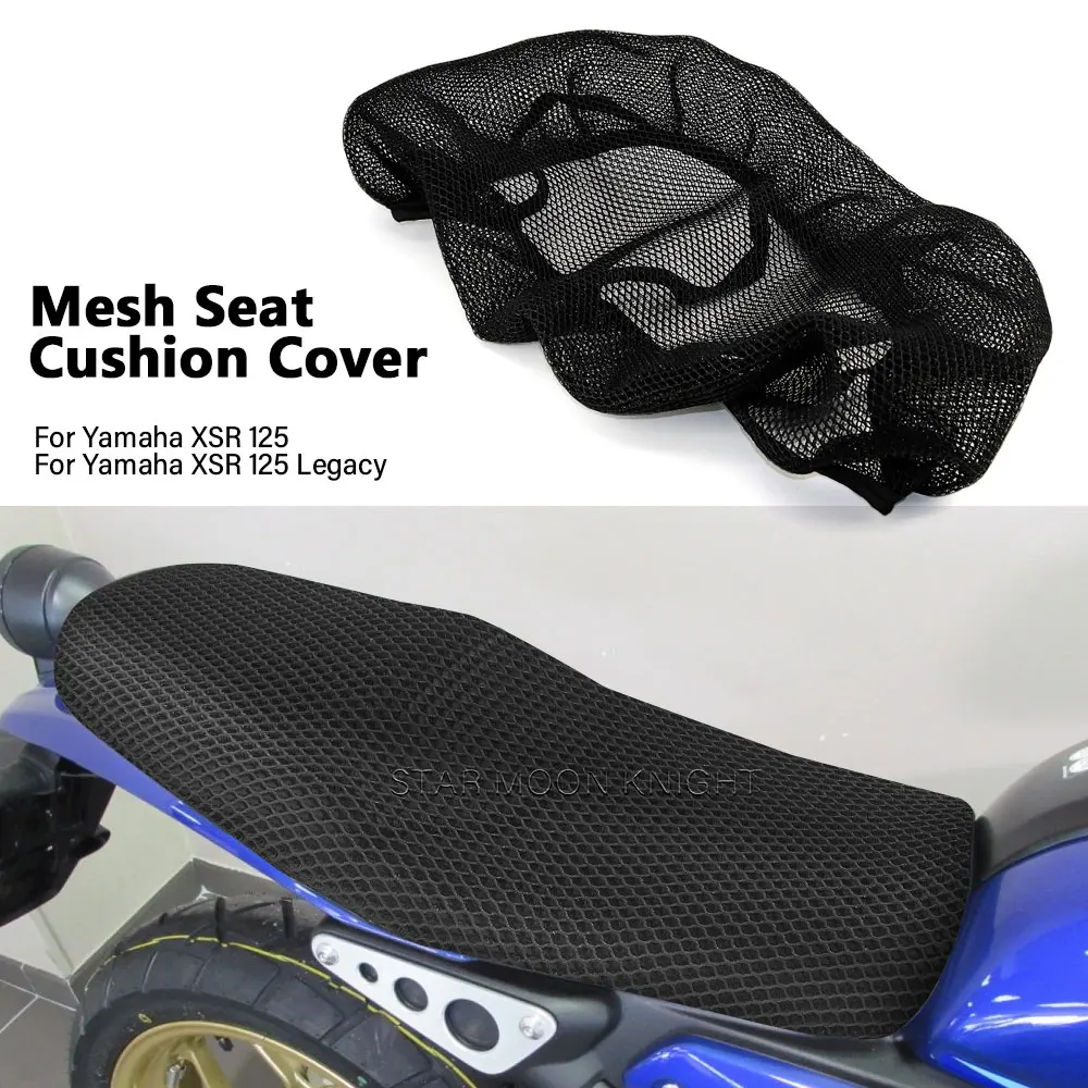 

For Yamaha XSR 125 XSR125 Legacy Breathable Waterproof Honeycomb Mesh Seat Cushion Cover Motorcycle Accessories