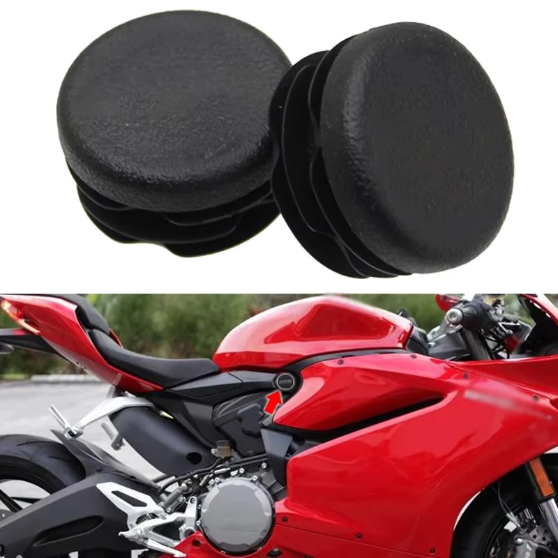 

2PCS Chassis Plugs For Ducati 899 Panigale 2013-2015 959 Panigale 2016-2020 Frame Hole Cover Caps Plug Frame Cap Motorcycle