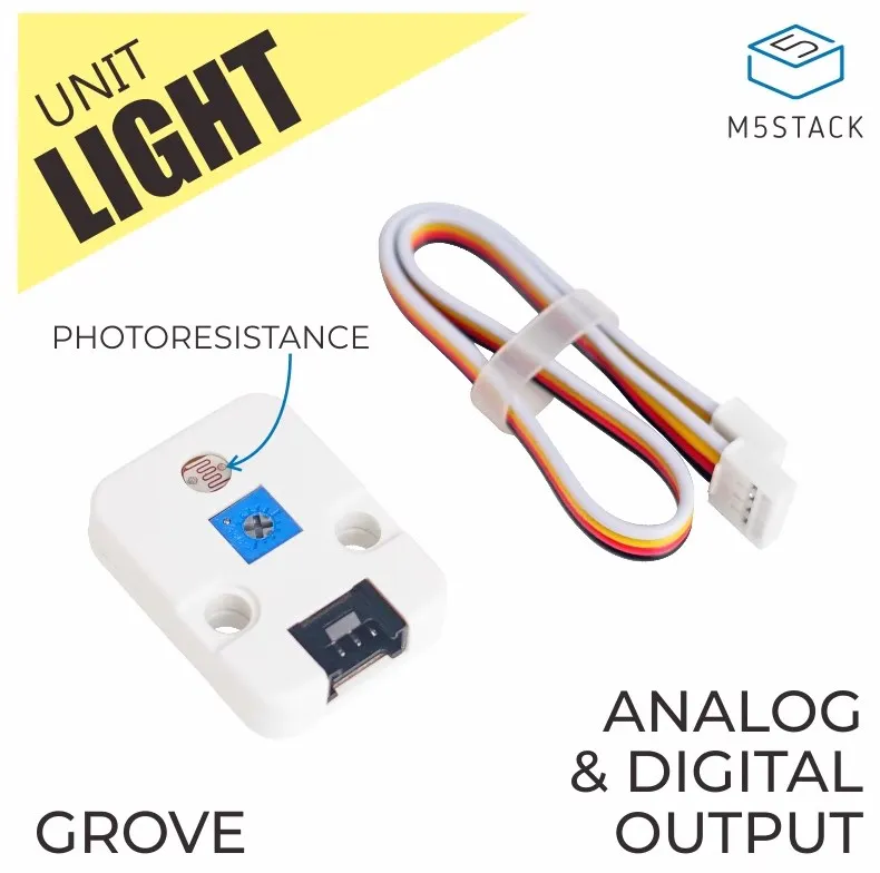 M5Stack  Development Board Light Photosensitive sensor module With photosensitive resistor Light intensity detection